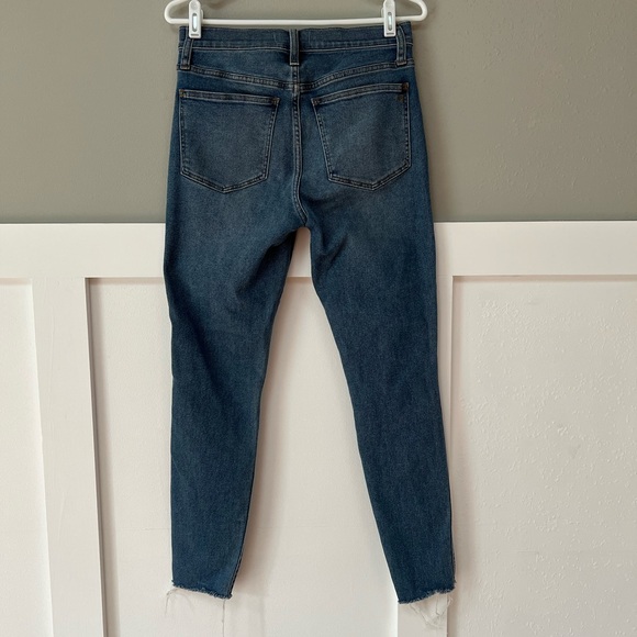 Madewell 10” High-Rise Skinny Jeans in Ainsworth Wash: Raw-Hem Edition - Picture 5 of 12